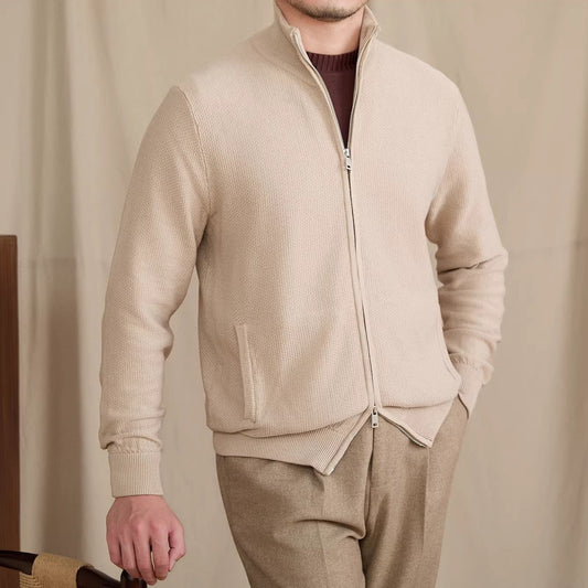 Ufficio Wool Blend Knitted Cardigan
